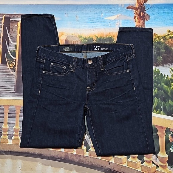 J. Crew Toothpick Skinny Jeans Size 27 - Picture 2 of 4